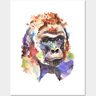 Gorilla with Attitude Posters and Art